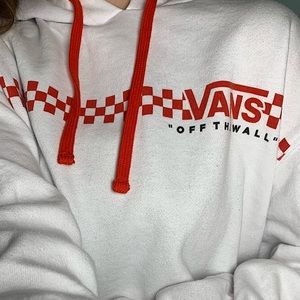 Vans Off The Wall Cropped Hoodie